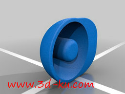 3D打印模型这个调料瓶是戴着帽子的图片