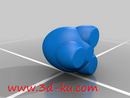 3D打印模型这个调料瓶是戴着帽子的图片