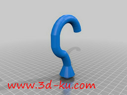 3D打印模型衣架般的造型，上面可的图片