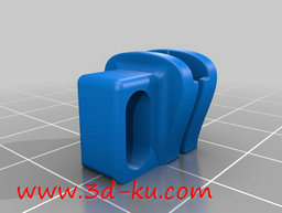 3D打印模型如果你衣服上的拉链坏的图片
