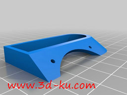 3D打印模型让风扇45度斜向下悬的图片