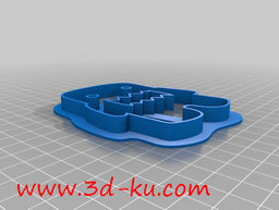 3D打印模型多摩君有着尖锐牙齿的的图片