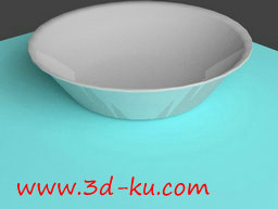 3D打印模型泡麦片的碗的图片