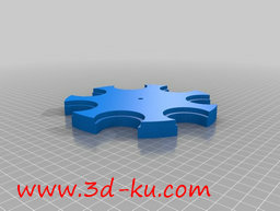 3D打印模型香料瓶储存柜的图片