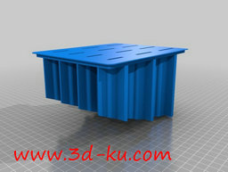 3D打印模型可以放置12把刀，将的图片