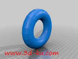 3D打印模型甜甜圈的图片
