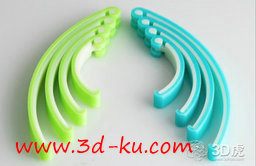 3D打印模型可定制封袋夹的图片