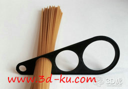 3D打印模型面条测量器的图片