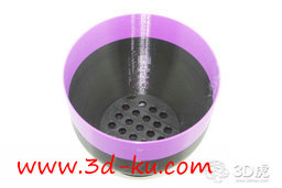 3D打印模型爆米花分离器的图片