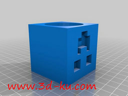 3D打印模型多方框样式小灯的图片