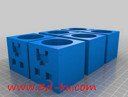 3D打印模型多方框样式小灯的图片