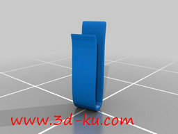 3D打印模型固定受伤手指夹板的图片