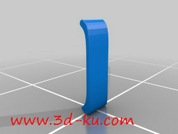 3D打印模型固定受伤手指夹板的图片