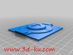3D打印模型方形礼品盒的图片