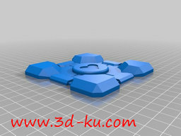3D打印模型方形礼品盒的图片