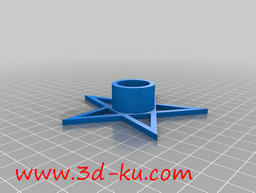 3D打印模型烛台的图片