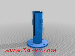 3D打印模型厕纸放置架的图片