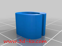 3D打印模型耳机静音按钮剪辑的图片