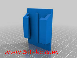 3D打印模型运动相机支架的图片