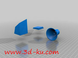 3D打印模型音响喇叭的图片