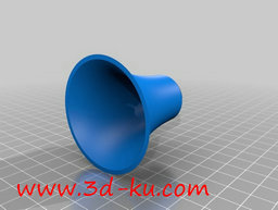 3D打印模型音响喇叭的图片
