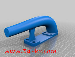 3D打印模型冰箱门把手的图片