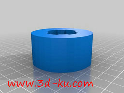 3D打印模型电源入口插座插头的图片