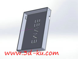 3D打印模型电池固定架的图片