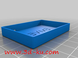 3D打印模型电池固定架的图片