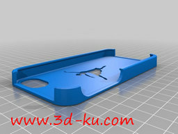 3D打印模型手机壳上跳芭蕾的小人的图片