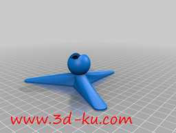 3D打印模型相机手机架的图片