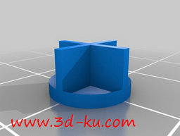 3D打印模型LED手电筒的图片