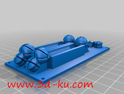 3D打印模型LED手电筒的图片