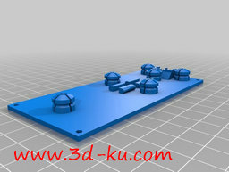 3D打印模型LED手电筒的图片