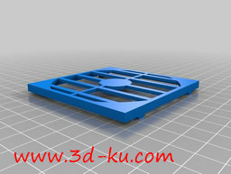 3D打印模型风扇支架的图片