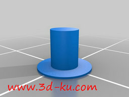 3D打印模型相机的机械虹膜光圈的图片