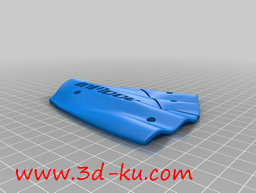 3D打印模型机器人左手组件的图片