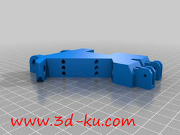 3D打印模型机器人左手组件的图片