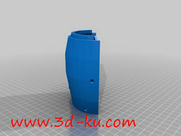 3D打印模型机器人左手组件的图片