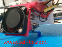 3D打印模型散热风扇口的图片