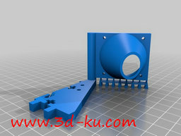 3D打印模型散热风扇口的图片