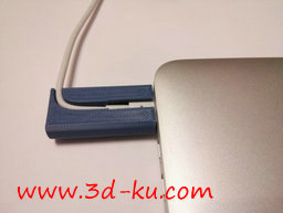 3D打印模型直角固定适配器的图片