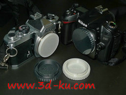 3D打印模型尼康相机机身盖的图片