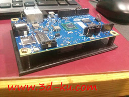 3D打印模型英特尔伽利略单片机组装盒的图片