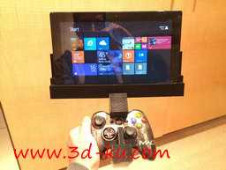 3D打印模型一款用于固定Xbox的图片