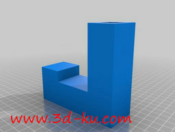 3D打印模型一款用于固定Xbox的图片