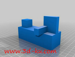 3D打印模型一款用于固定Xbox的图片