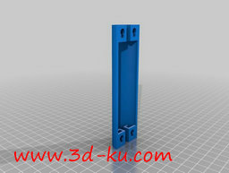 3D打印模型电缆管理器的图片