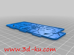 3D打印模型爱迪生与特斯拉手机壳的图片