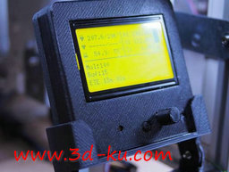 3D打印模型放电子屏的架子的图片